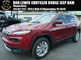 2015 Deep Cherry Red Crystal Pearl Jeep Cherokee Limited 4x4 #96953816