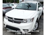 White Dodge Journey in 2015