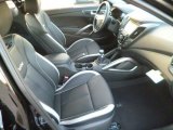 2015 Hyundai Veloster Turbo Black Interior