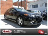 2012 Crystal Black Pearl Acura TSX Special Edition Sedan #96953700