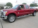 2015 Ruby Red Ford F350 Super Duty Lariat Crew Cab 4x4 #96953608