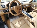 2015 Porsche Cayman S Luxor Beige Interior
