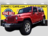 2015 Firecracker Red Jeep Wrangler Unlimited Sahara 4x4 #96997499