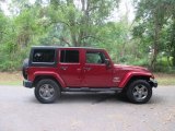 2012 Deep Cherry Red Crystal Pearl Jeep Wrangler Unlimited Sport 4x4 #96998159