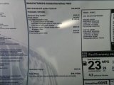 2015 Audi Q3 2.0 TFSI Premium Plus quattro Window Sticker