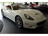 Bianco Avus (White) Ferrari California in 2010
