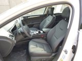 2015 Ford Fusion Titanium Charcoal Black Interior