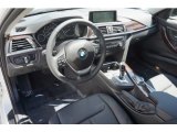 2015 BMW 3 Series 328i Sedan Black Interior