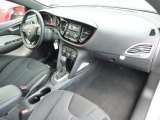 2015 Dodge Dart Rallye Black Interior