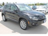 2015 Deep Black Pearl Volkswagen Tiguan SEL #96998094