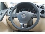 2015 Volkswagen Tiguan SE Steering Wheel