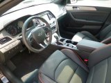 2015 Hyundai Sonata Sport 2.0T Black/Orange Interior