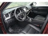 2015 Toyota Highlander Limited AWD Black Interior
