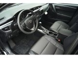 2015 Toyota Corolla S Plus S Black Interior