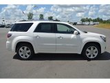 White Diamond Tricoat GMC Acadia in 2015