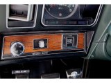 1969 Chevrolet Camaro Z28 Coupe Controls
