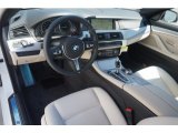 2015 BMW 5 Series 535i Sedan Ivory White/Black Interior