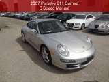 2007 GT Silver Metallic Porsche 911 Carrera Coupe #97075618