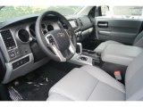 2015 Toyota Sequoia Limited 4x4 Gray Interior