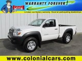 2009 Super White Toyota Tacoma Regular Cab 4x4 #97075792