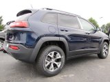 True Blue Pearl Jeep Cherokee in 2015