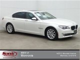 2013 Mineral White Metallic BMW 7 Series 740i Sedan #97075643