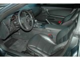 2009 Chevrolet Corvette Z06 Ebony/Dark Titanium Gray Interior