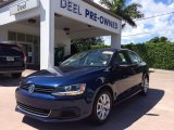 2013 Tempest Blue Metallic Volkswagen Jetta SE Sedan #97110336