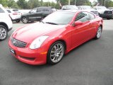 2007 Laser Red Infiniti G 35 Coupe #97110573
