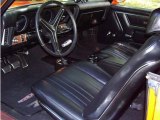 1969 Pontiac GTO Judge Hardtop Black Interior