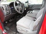 2015 GMC Sierra 2500HD Double Cab 4x4 Utility Truck Jet Black/Dark Ash Interior