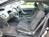 2007 Honda Civic Si Coupe Black Interior