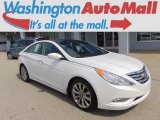 2012 Shimmering White Hyundai Sonata Limited 2.0T #97146584