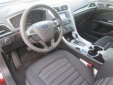 2015 Ford Fusion SE Charcoal Black Interior
