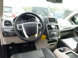 2015 Chrysler Town & Country Touring Black/Light Graystone Interior