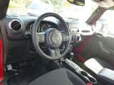 2015 Jeep Wrangler Sport S 4x4 Black Interior