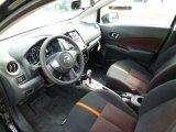 2015 Nissan Versa Note SR Charcoal Interior