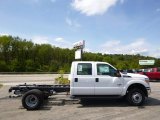 2015 Oxford White Ford F350 Super Duty XL Crew Cab 4x4 Chassis #97146478