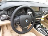 2015 BMW 5 Series 535i xDrive Sedan Steering Wheel