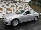 2015 BMW 5 Series Glacier Silver Metallic