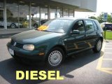2000 Bright Green Pearl Volkswagen Golf GLS TDI 4 Door #9706020