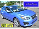 2012 Sky Blue Metallic Subaru Impreza 2.0i Premium 5 Door #97188511