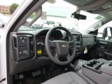 2015 Chevrolet Silverado 3500HD WT Regular Cab 4x4 Dump Truck Jet Black/Dark Ash Interior