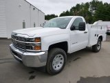 2015 Chevrolet Silverado 3500HD WT Regular Cab 4x4 Utility Front 3/4 View