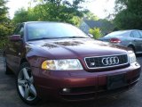 2000 Audi S4 Hibiscus Red Pearl Effect