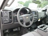 2015 Chevrolet Silverado 3500HD WT Regular Cab 4x4 Jet Black/Dark Ash Interior