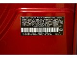 2014 IS Color Code for Matador Red Mica - Color Code: 3R1
