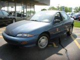 1997 Medium Opal Blue Metallic Chevrolet Cavalier LS Sedan #9706018