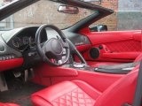 2008 Lamborghini Murcielago LP640 Roadster Red Interior