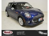 2014 Deep Blue Metallic Mini Cooper Hardtop #97188821